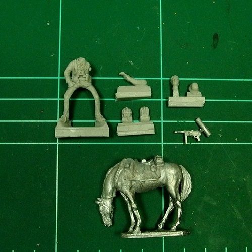 WWII German Calvary NCO - 28mm miniatures - Oniria Miniatures