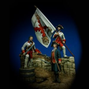 Gálvez at Pensacola - 28mm miniature - Oniria Miniatures