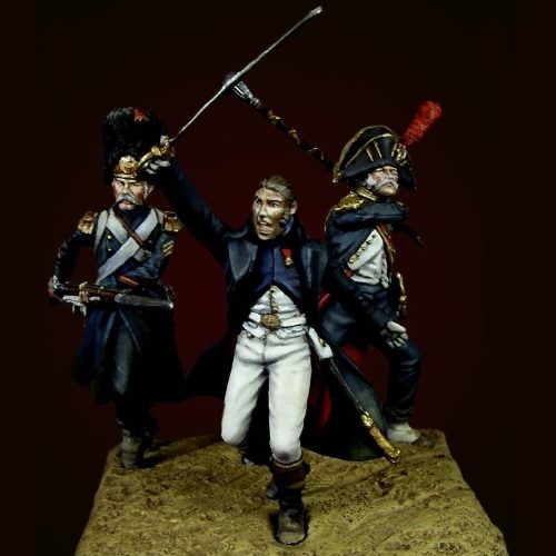 The Old guard at Plancenoit I - 28mm miniatures - Oniria Miniatures