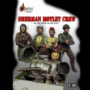 Sherman Motley crew - 28mm miniatures - Oniria Miniatures
