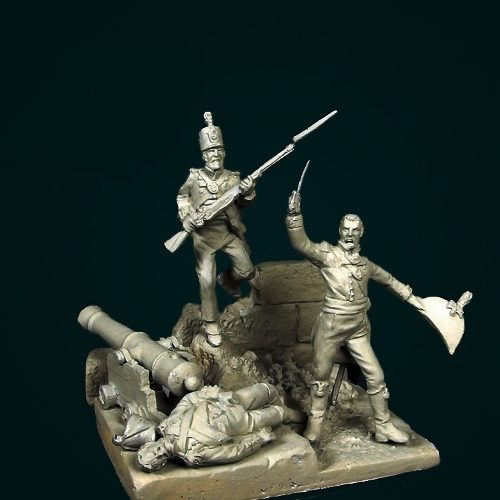 The Assault - 28mm miniature - Oniria Miniatures