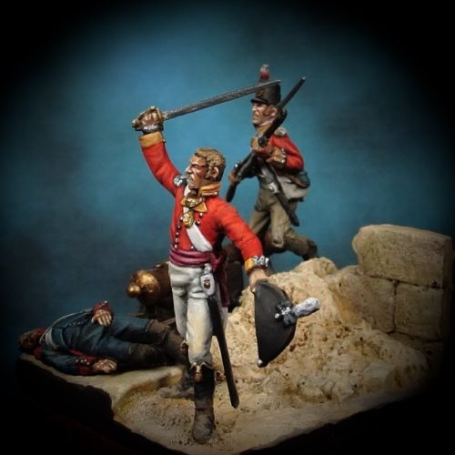 The Assault - 28mm miniature - Oniria Miniatures