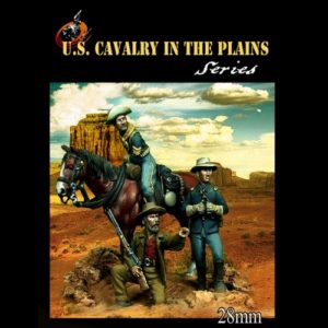 US cavalry in the plains - 28mm miniatures - Oniria Miniatures