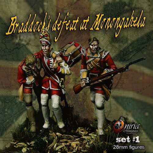 Braddock’s Defeat at Monongahela I - 28mm miniature - Oniria Miniatures