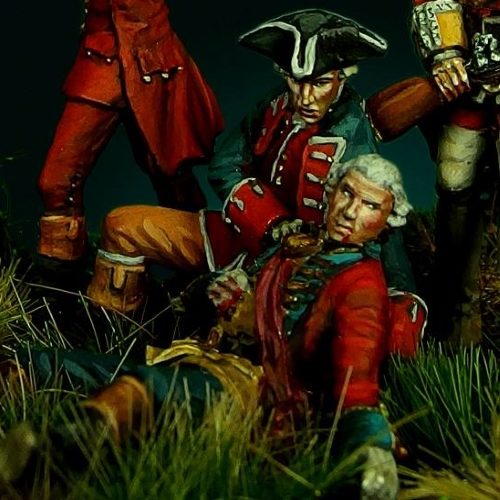 Braddock’s Defeat at Monongahela II - 28mm miniature - Oniria  Miniatures