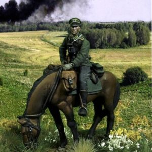 WWII German Calvary NCO - 28mm miniatures - Oniria Miniatures